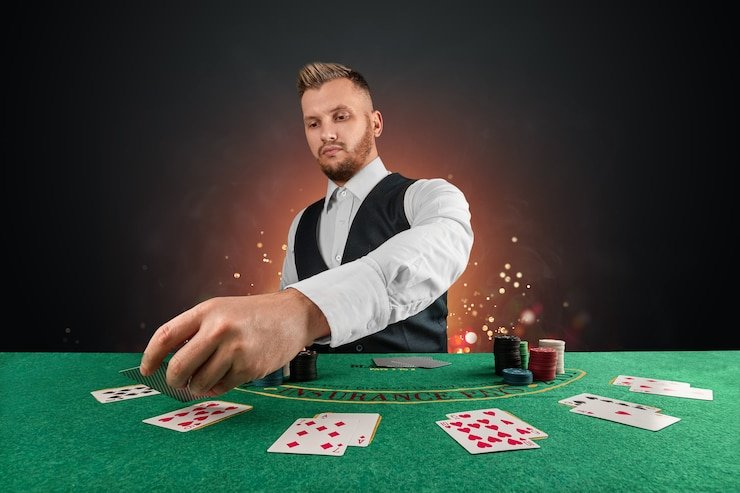 Tim togel login yang berbasis di Indonesia bekerja di studio modern dengan peralatan streaming HD dan ruang tamu dealer
